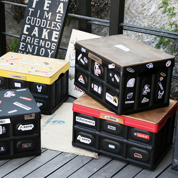 KEMSITE Camping Storage Box With Cover