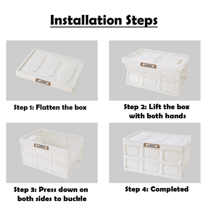 KEMSITE Camping Storage Box With Cover