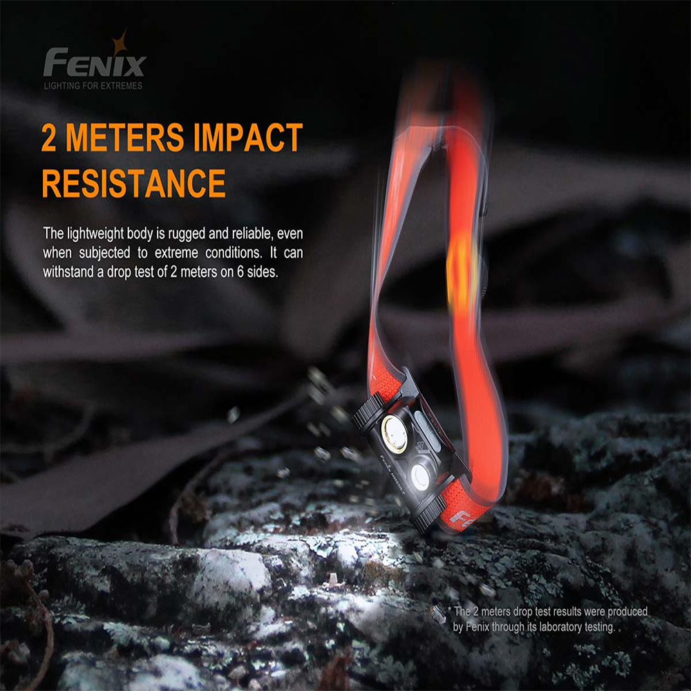 Fenix HM65R-T LED Headlamp - Black