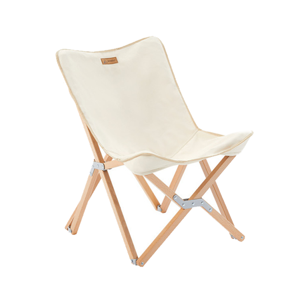 Hewolf Foldable Wooden Chair - Small