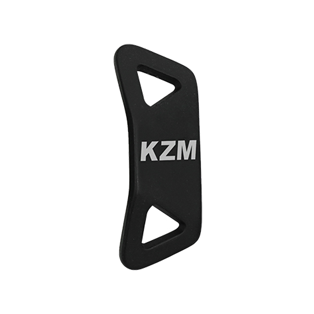 KZM 10 Pcs Janus Peanut Stopper Black