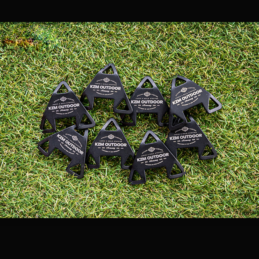 KZM Janus Triangle Stopper Black 8pcs