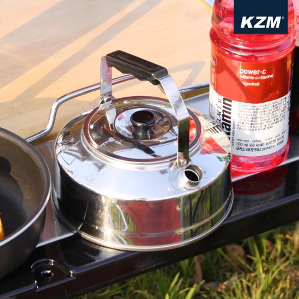 KZM Stainless Steel Kettle 0.8L