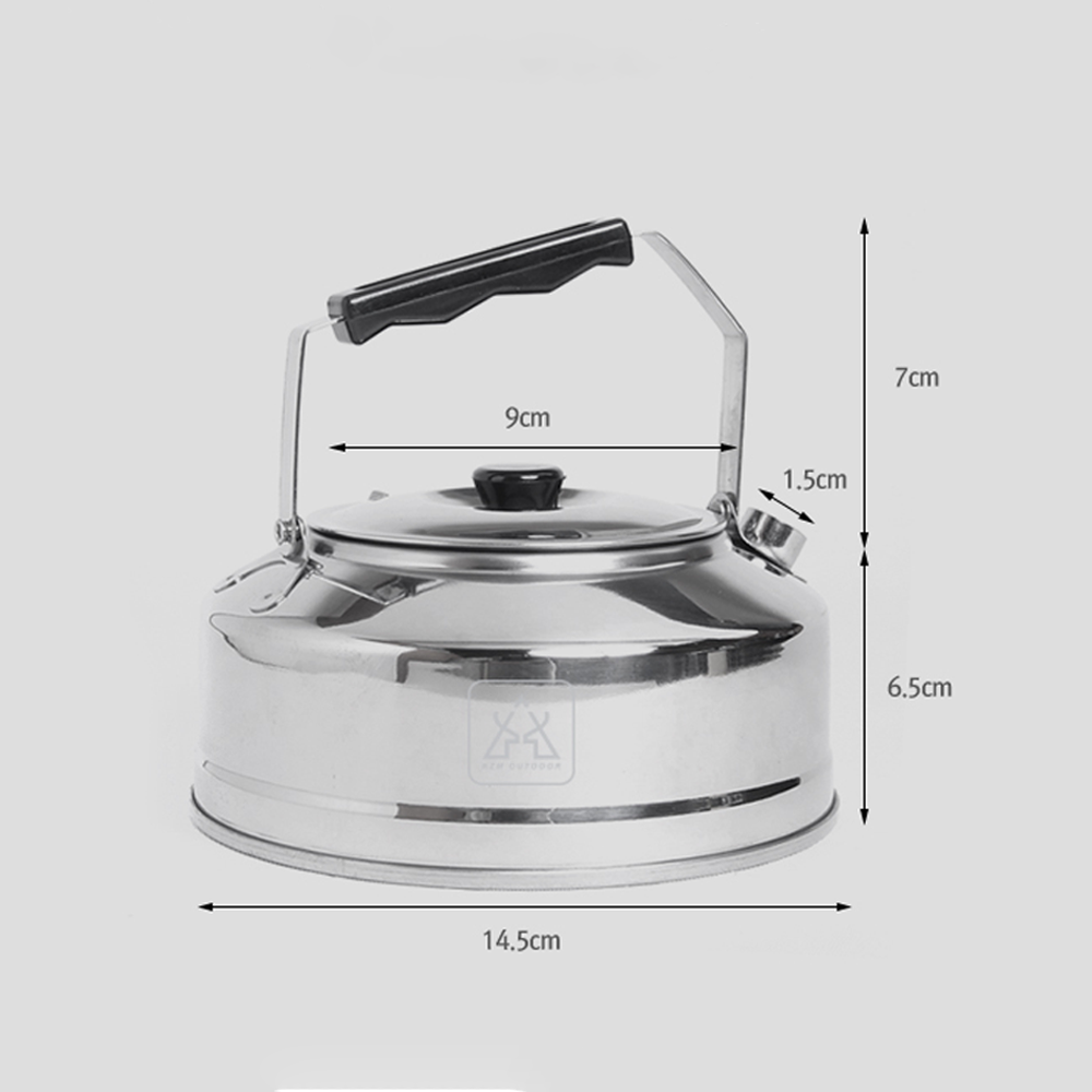 KZM Stainless Steel Kettle 0.8L