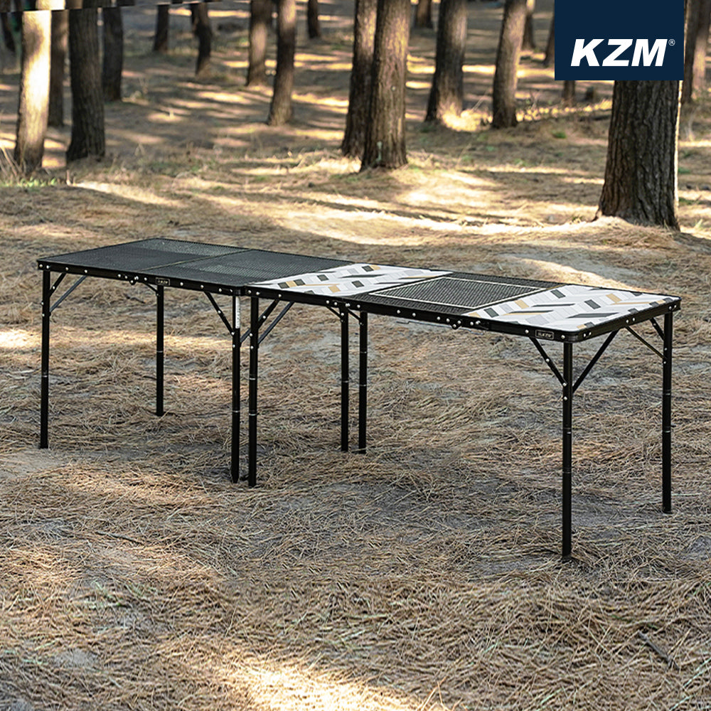 KZM Connect 3 Folding BBQ Table