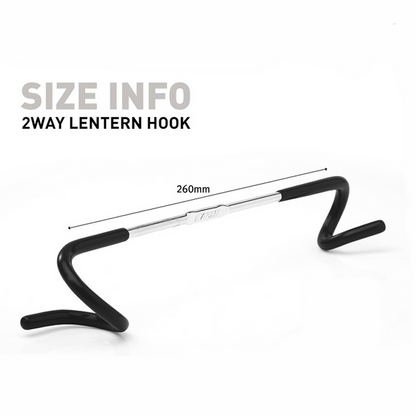 KZM 2 Way Lantern Hook