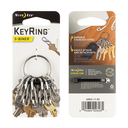 Nite Ize Keyring Steel S-Biner