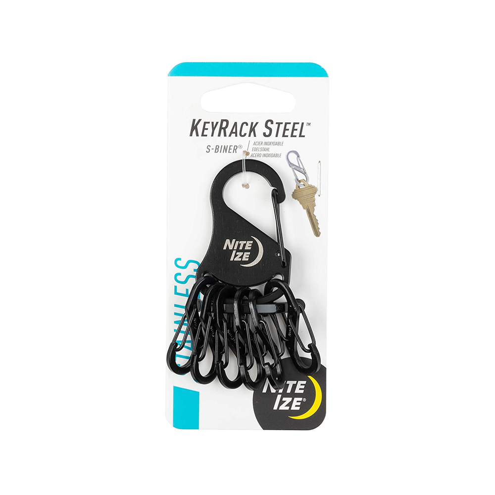 Nite Ize KeyRack Steel™ S-Biner® - Black