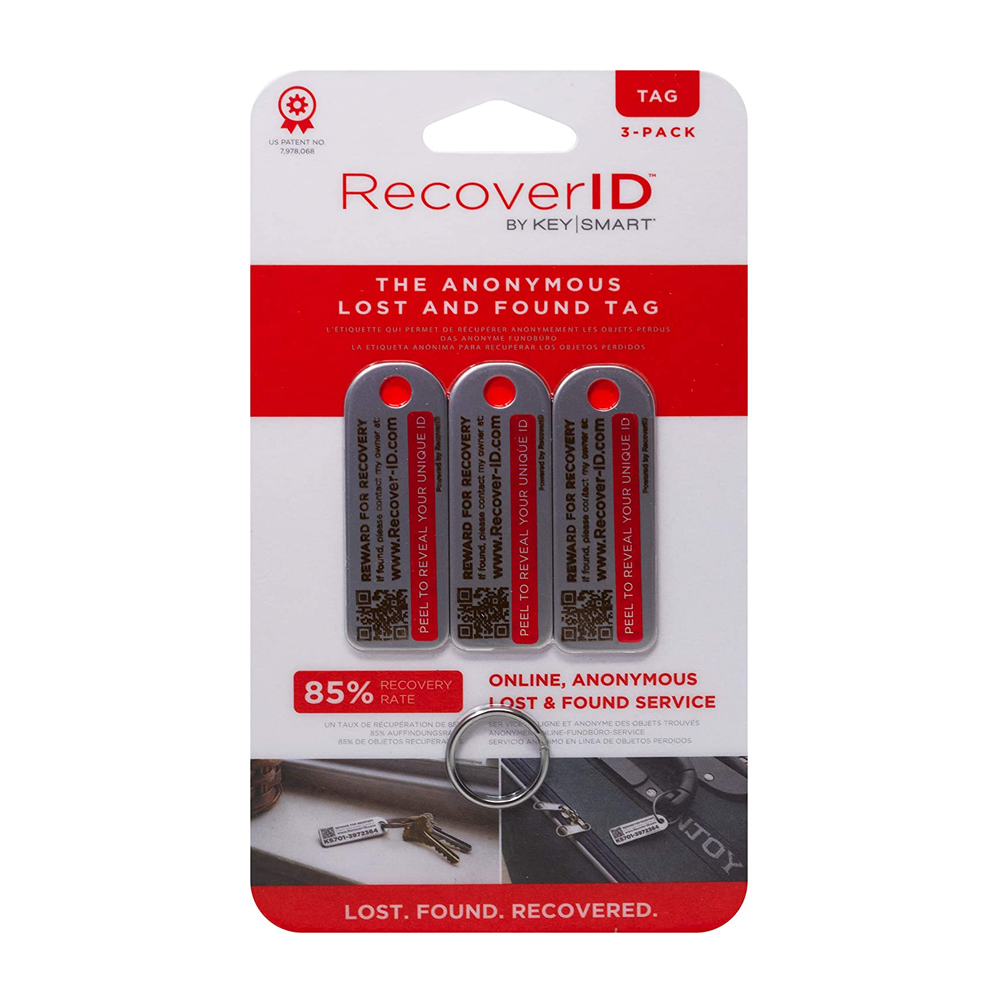 KeySmart RecoverID Lost & Found Recovery Tag