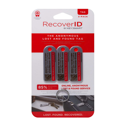 KeySmart RecoverID Lost & Found Recovery Tag