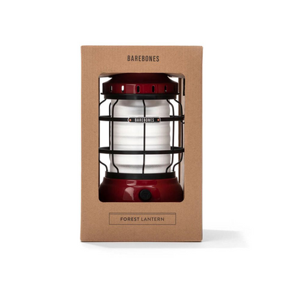 Barebones Forest Lantern Red