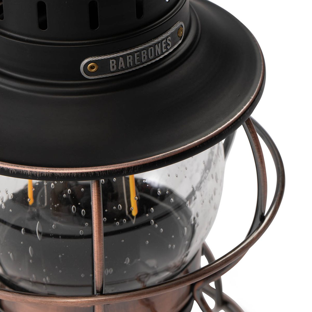 Barebones Railroad Lantern Bronze