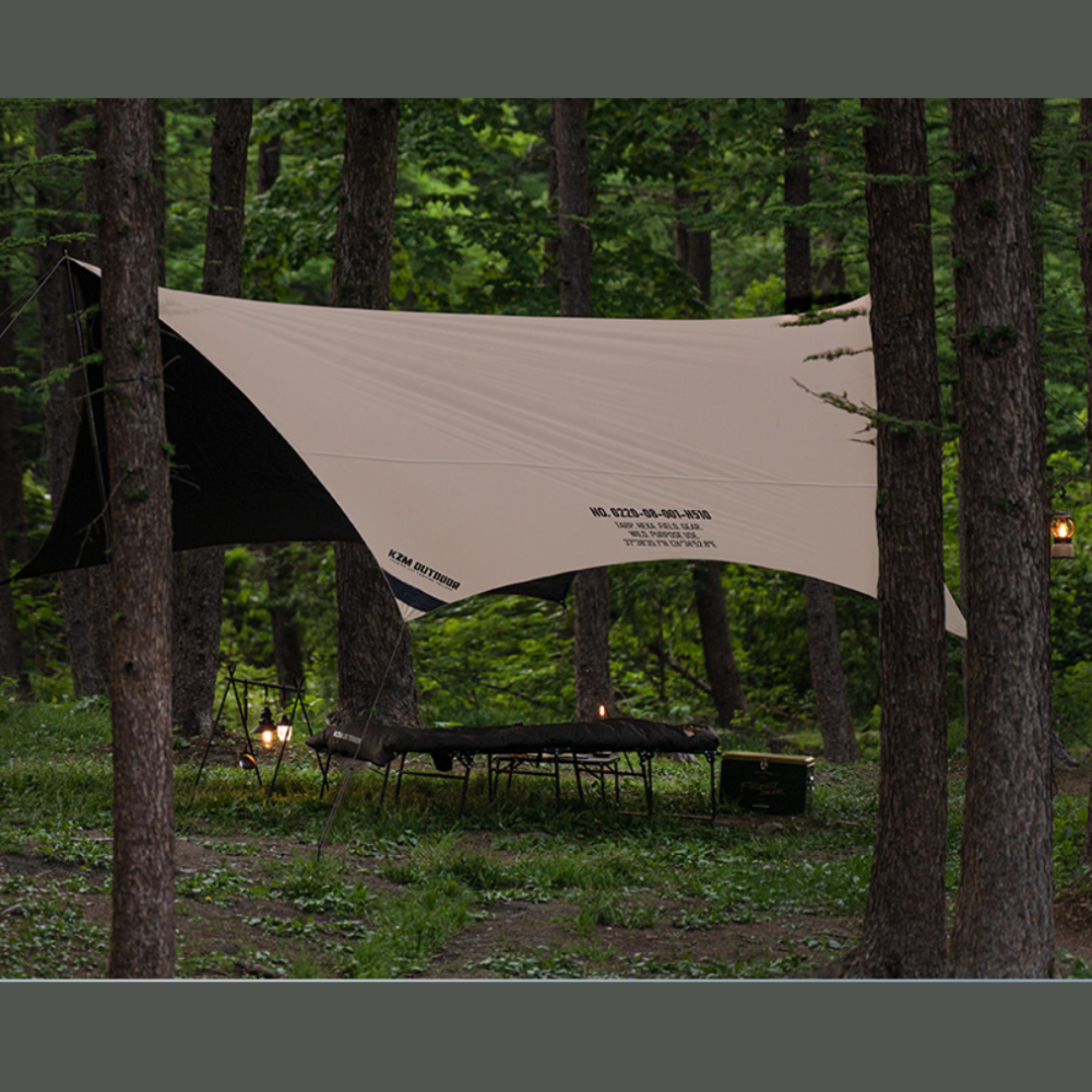 KZM Wild Field Hexa Tarp – Montanic Adventure Store