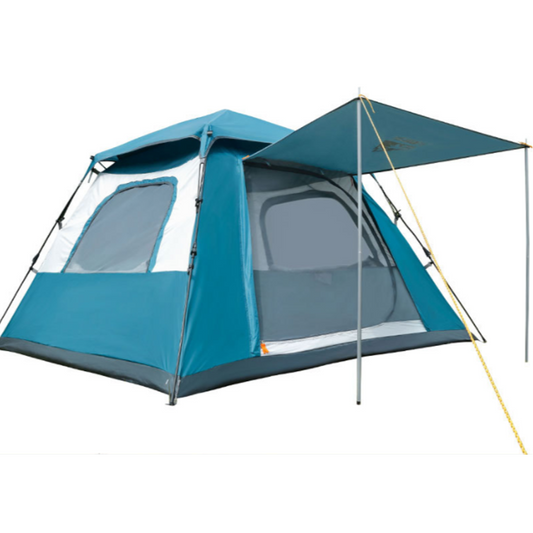 Hewolf Auto 4 Person Tent Teal