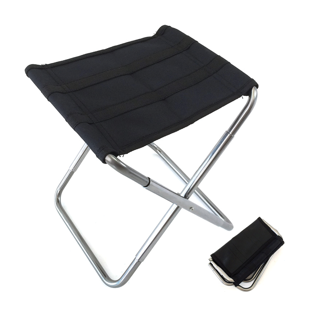 Camp Leader Silver Ultra-light Foldable Stool