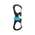 Nite Ize SlideLock® 360° Magnetic Locking Dual Carabiner - Blue