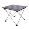 Camp Leader Aluminium Folding Table Black