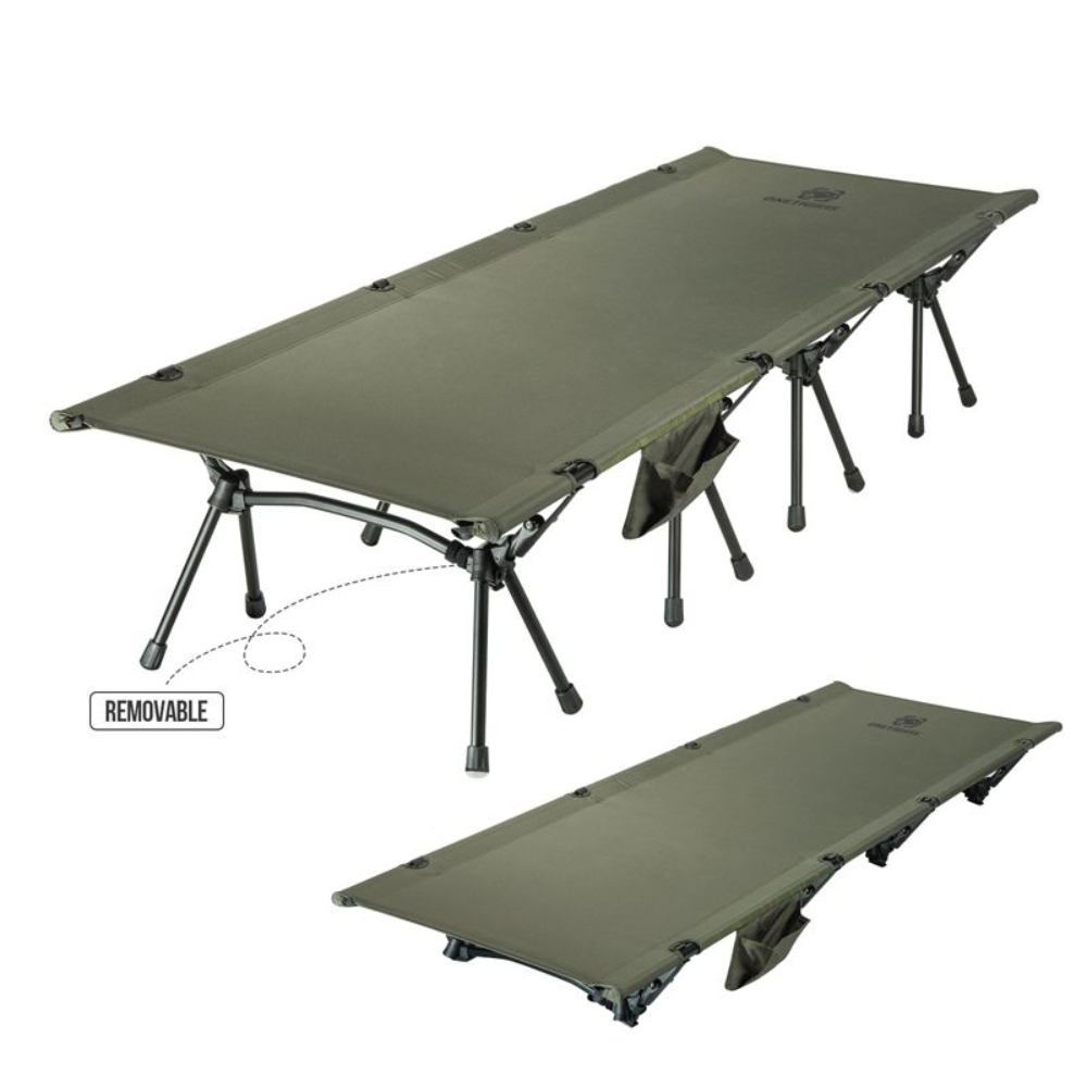 OneTigris Outdoor Foldable Camp Bed - Ranger Green