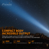 Fenix PD40R V2.0 Tactical Flashlight - 3000 Lumens Rechargeable Tactical Flashlight