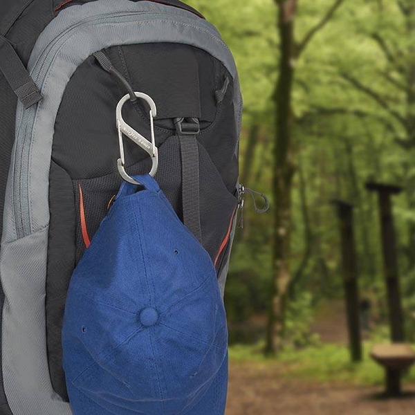 Nite Ize S-Biner® Stainless Steel Dual Carabiner #1 - 6 Pack - Stainless