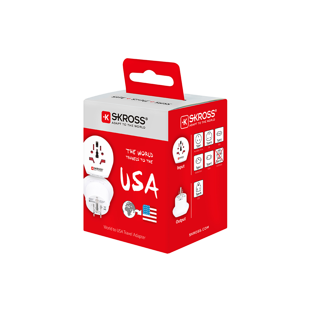 Skross Country Adapter - World to USA