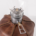 Campingmoon Gas Lantern With Wooden Lantern Case
