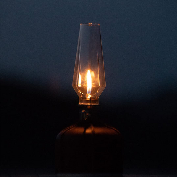 Campingmoon Gas Lantern With Wooden Lantern Case