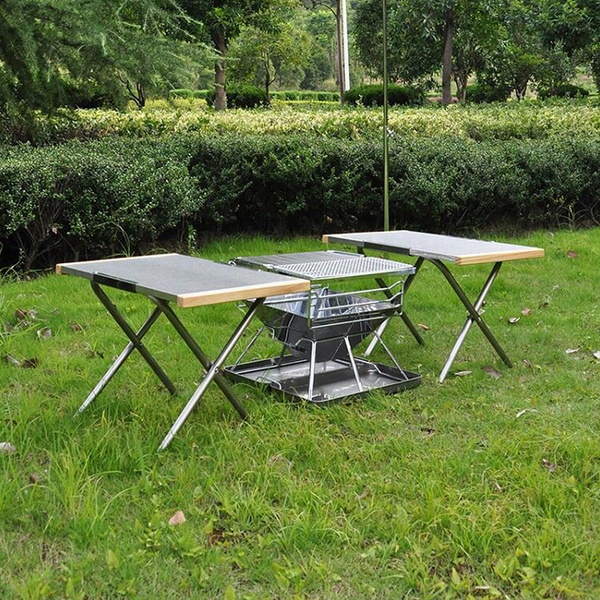 Campingmoon Bonfire Foldable Table