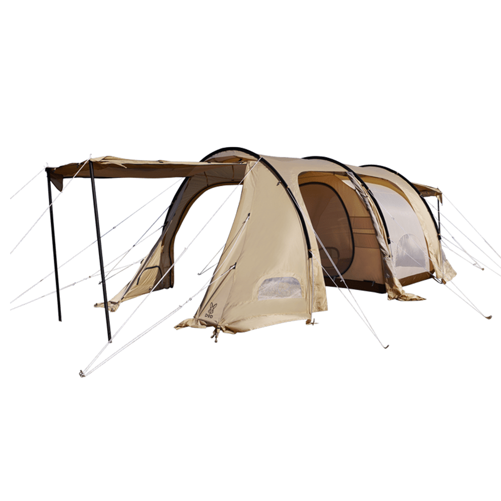 DoD Kamaboko Tent 3 S - Tan (Showroom Unit, Setup Once Outdoor)