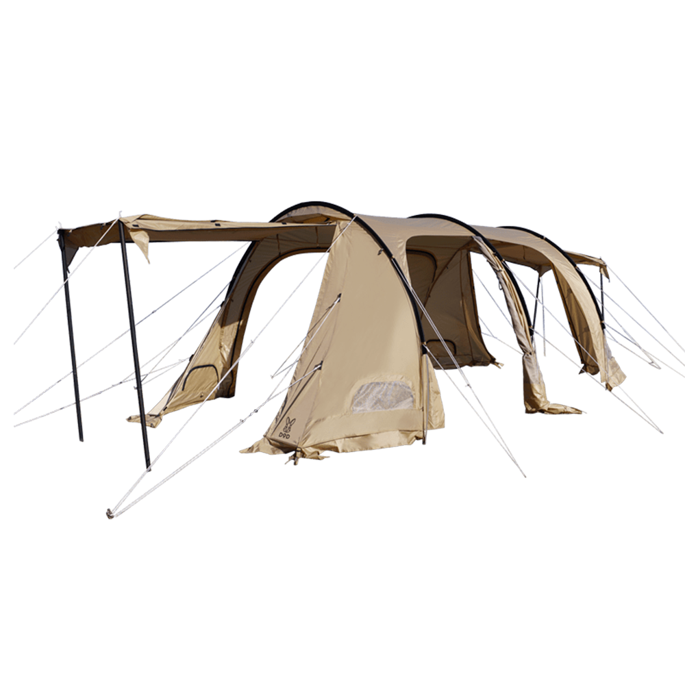 DoD Kamaboko Tent 3 S - Tan (Showroom Unit, Setup Once Outdoor)