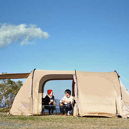 DoD Kamaboko Tent 3 S - Tan (Showroom Unit, Setup Once Outdoor)