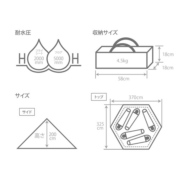 DoD One Pole Tent (M)