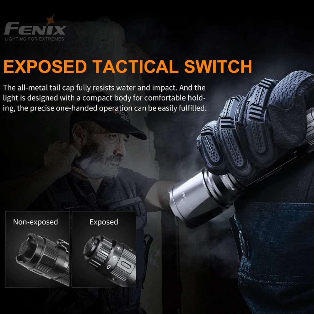 Fenix TK11 TAC LED Tactical Flashlight - 1600 Lumens