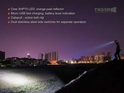 Fenix TK65R Rechargable Security Flashlight