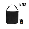 Ticket To The Moon Eco Bag Large - Black