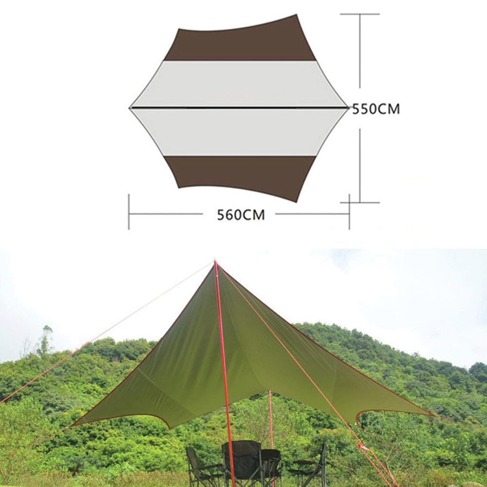 Vidalido Butterfly Tarp L - Tan