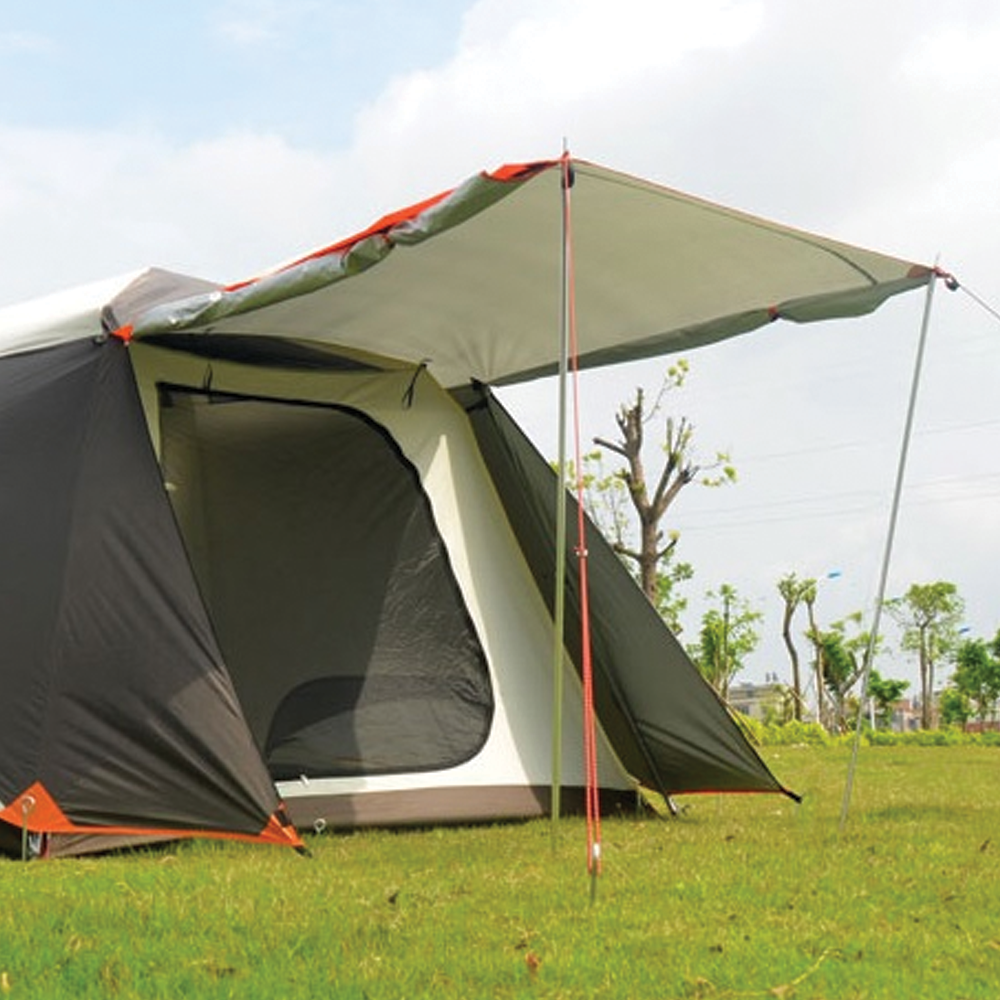 Vidalido Large Instant Cabin Tent Plus - White Coffee