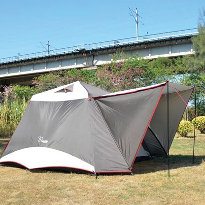 Vidalido Large Instant Cabin Tent Plus - White Coffee