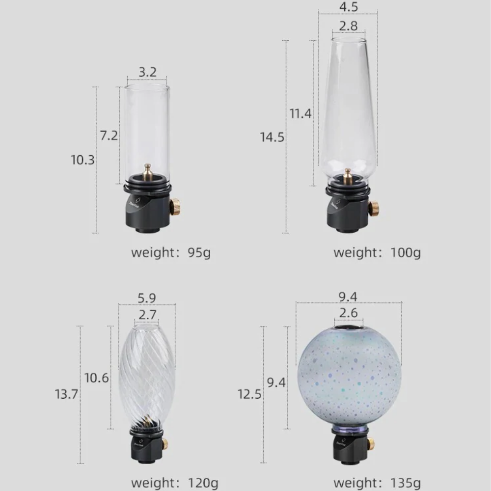 Thous Winds Camping Retro Gas Lamp