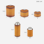 Thous Winds Retro Gas Tank Leather Case