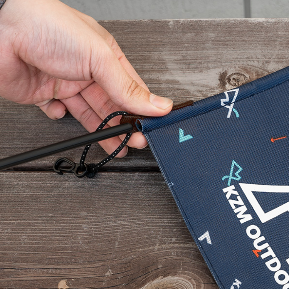 KZM Tarp Flag 2P Set