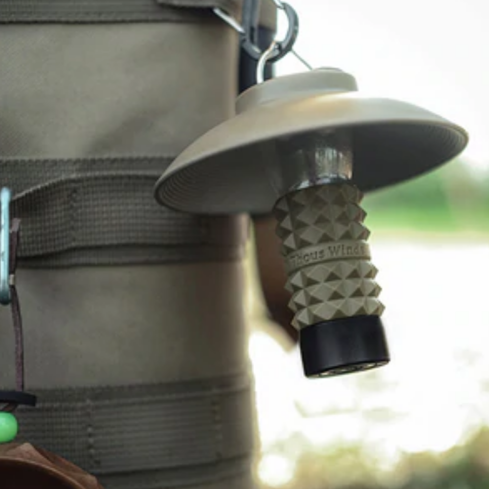 Thous Winds Lighthouse Camping Light with Lampshade
