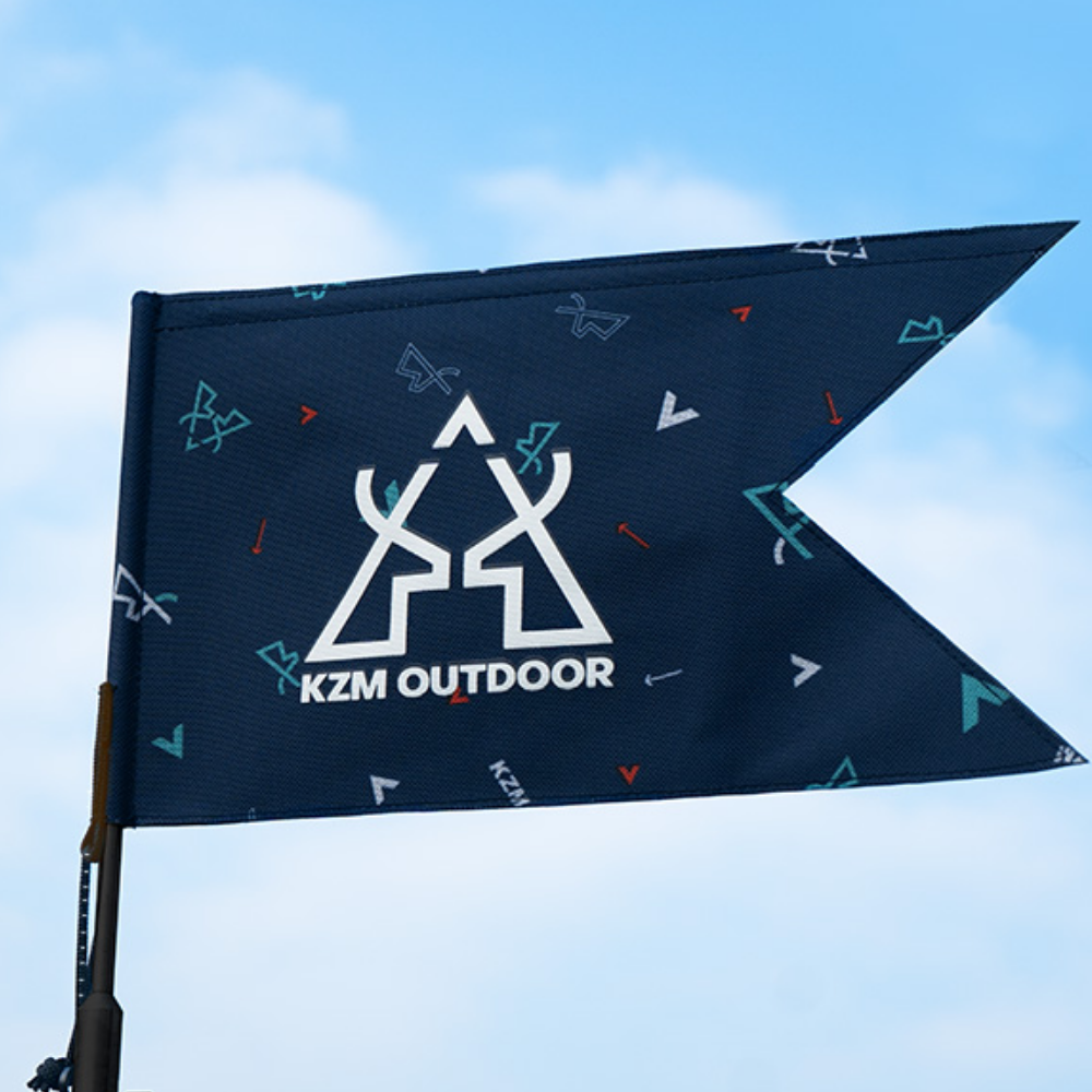 KZM Tarp Flag 2P Set