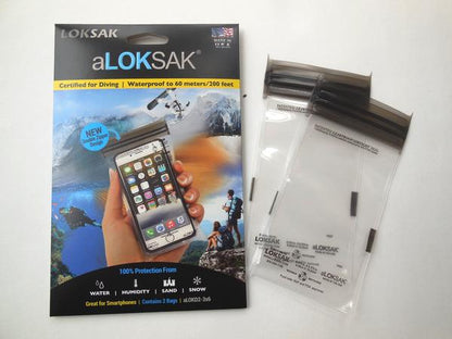 Aloksak Double Zip Waterproof Pouch 3X6