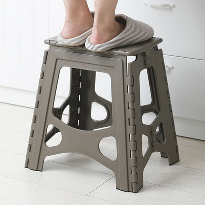 Tenma Low Leg Portable Folding Stool Army Green