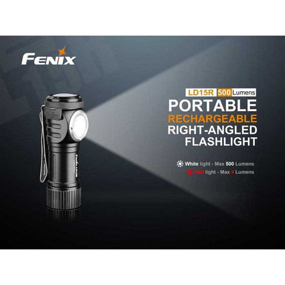 Fenix LD15R XP-G3 USB Rechargeable LED Flashlight Black