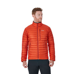 Rab microlight alpine jacket deep ink store red clay