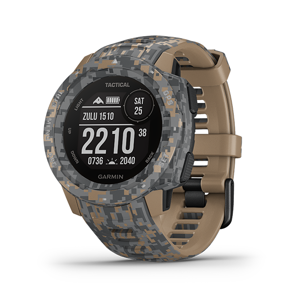 Garmin Instinct Tactical Camo GPS Smartwatch