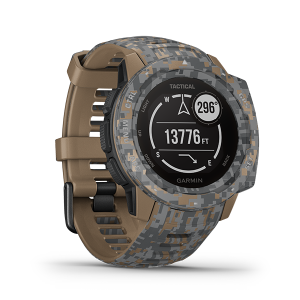 Garmin Instinct Tactical Camo GPS Smartwatch