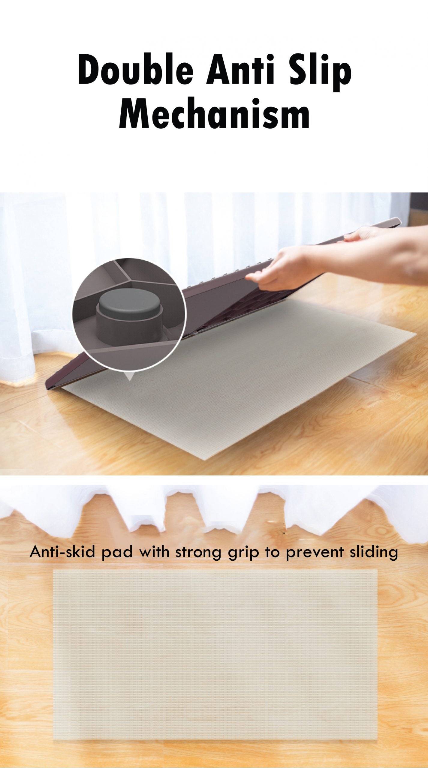 [Clearance Sale] 3D Disinfectant Floor Mat With Absorbent Carpet